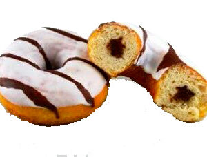 DONUT FOURRE CHOCOLAT NOISETTE 68GX48 CUIT CONGELE