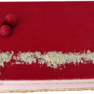 MOUSSE CROQUANT FRAMBOISE CHOCO BLANC 8/10 1.25KX4